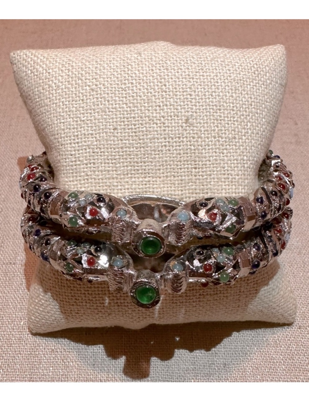 Vintage | Bracelets | Vintage with Multicolored Stones | Ethnic | Festival